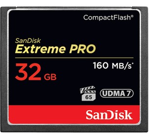 Sandisk CF Extreme Pro Memory Card - 32GB